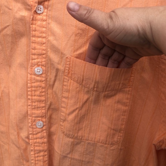 Old College Inn Orange Oxford Shirt size Medium - Picture 4 of 9